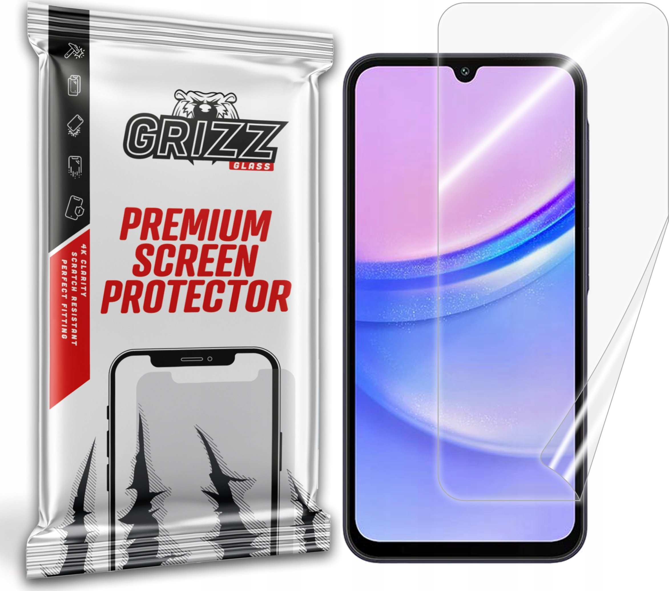 GrizzGlass Folia ceramiczna GrizzGlass CeramicFilm do Samsung Galaxy A15 4G / 5G