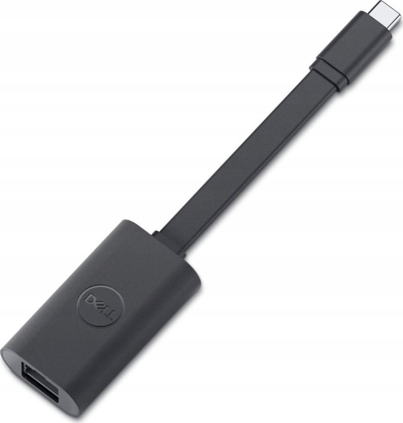 Adapter USB Dell SA224 USB-C - RJ45 Czarny (DELL-SA224-BK)