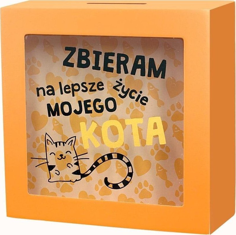KUKARTKA Skarbonka lepsze życie kota