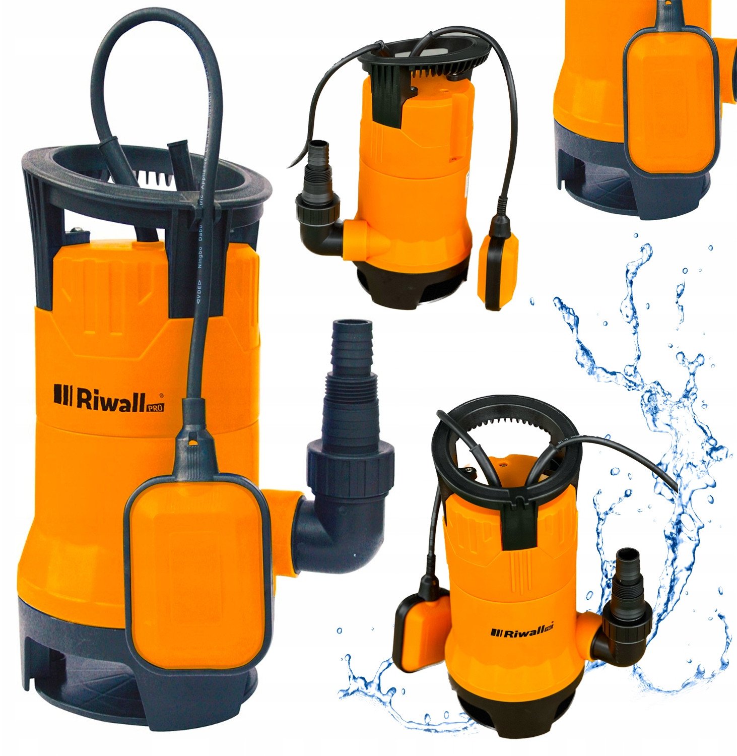 Czeska pompa do wody BRUDNEJ CZYSTEJ SZAMBA ŚCIEKÓW RIWALL REP 750 12500l/h