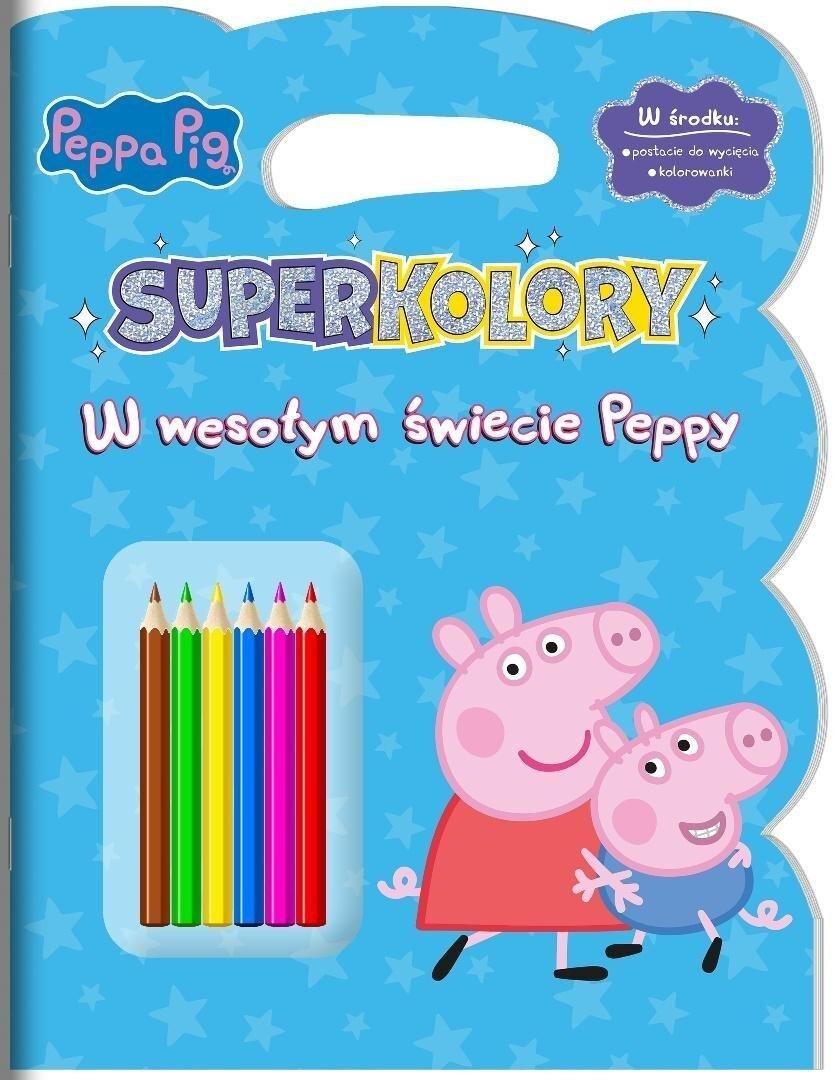 Świnka Peppa Superkolory cz.4 W wesołym świecie Peppy