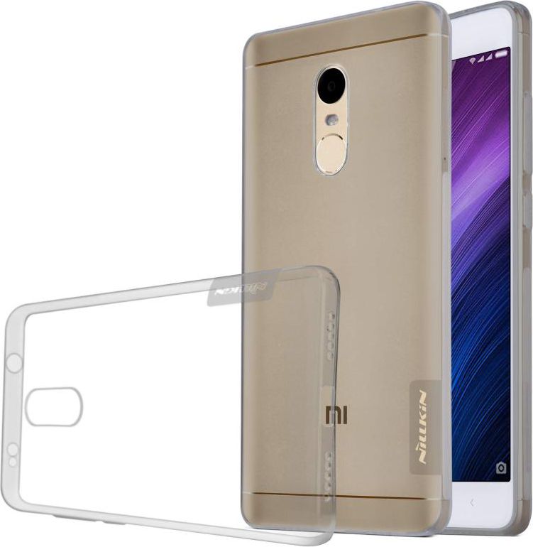 Nillkin Nakładka Nature do Xiaomi Redmi Note 4X przezroczysty szary