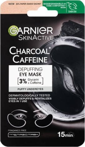 Garnier Garnier Charcoal + Caffeine płatki pod oczy 5g