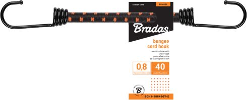 Bradas Guma elastyczna ze stalowym hakiem 0,8x100cm Bradas 5471