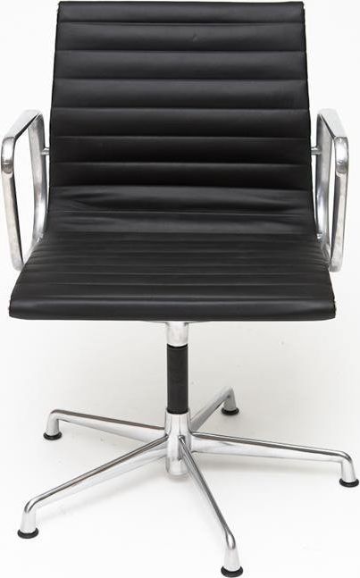 D2 Design Fotel konferencyjny CH1081 inspirowany EA108 skóra, chrom