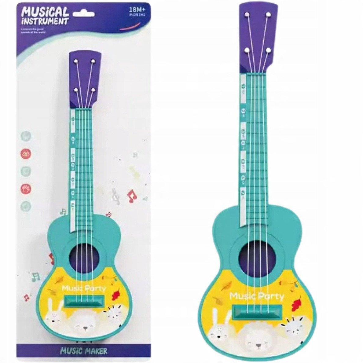 Gitara na blistrze 2kol A-1700 84938