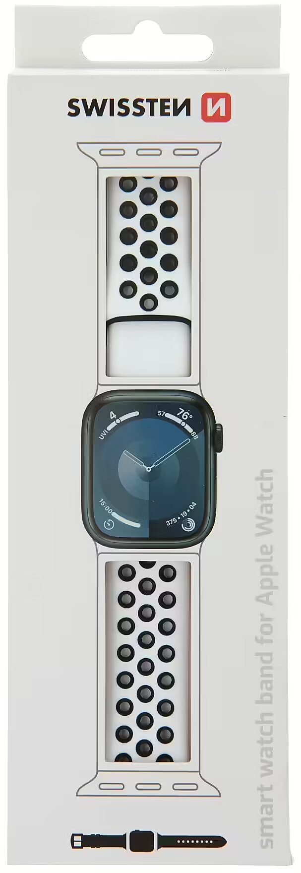 Swissten Sport Silicone Band for Apple Watch 42 / 44 / 45 / 49 mm