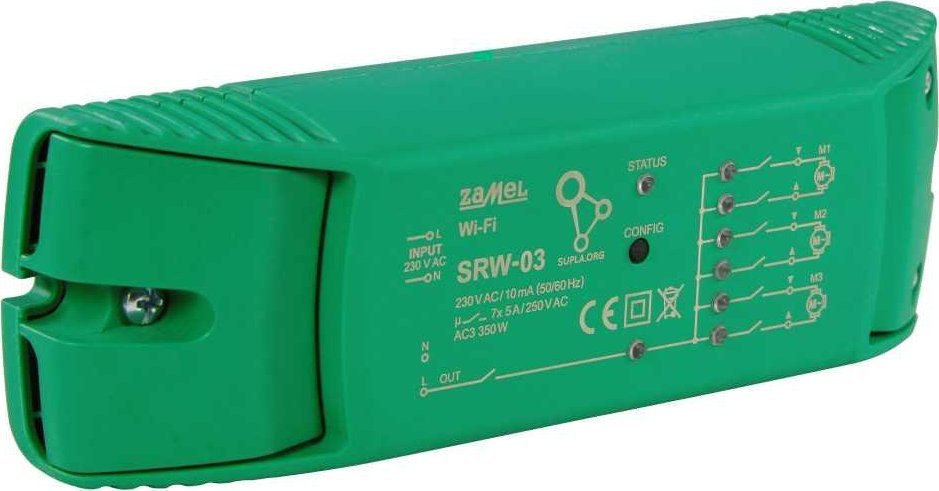 Zamel Supla - sterownik rolet Wi-Fi SRW-03