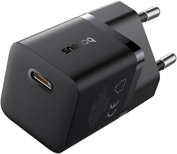 Ładowarka sieciowa Baseus GaN5 1C 25W EU (czarny)