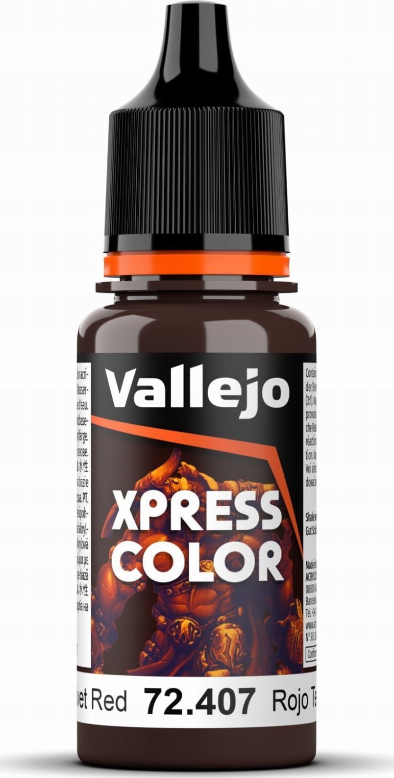 Vallejo Vallejo: 72.407 - Xpress Color - Velvet Red (18 ml)