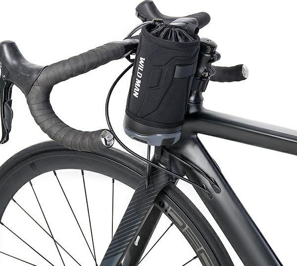 WildMan WILDMAN Etui/uchwyt na rower R1 sakwa na ramę czarno-szara /black-gray