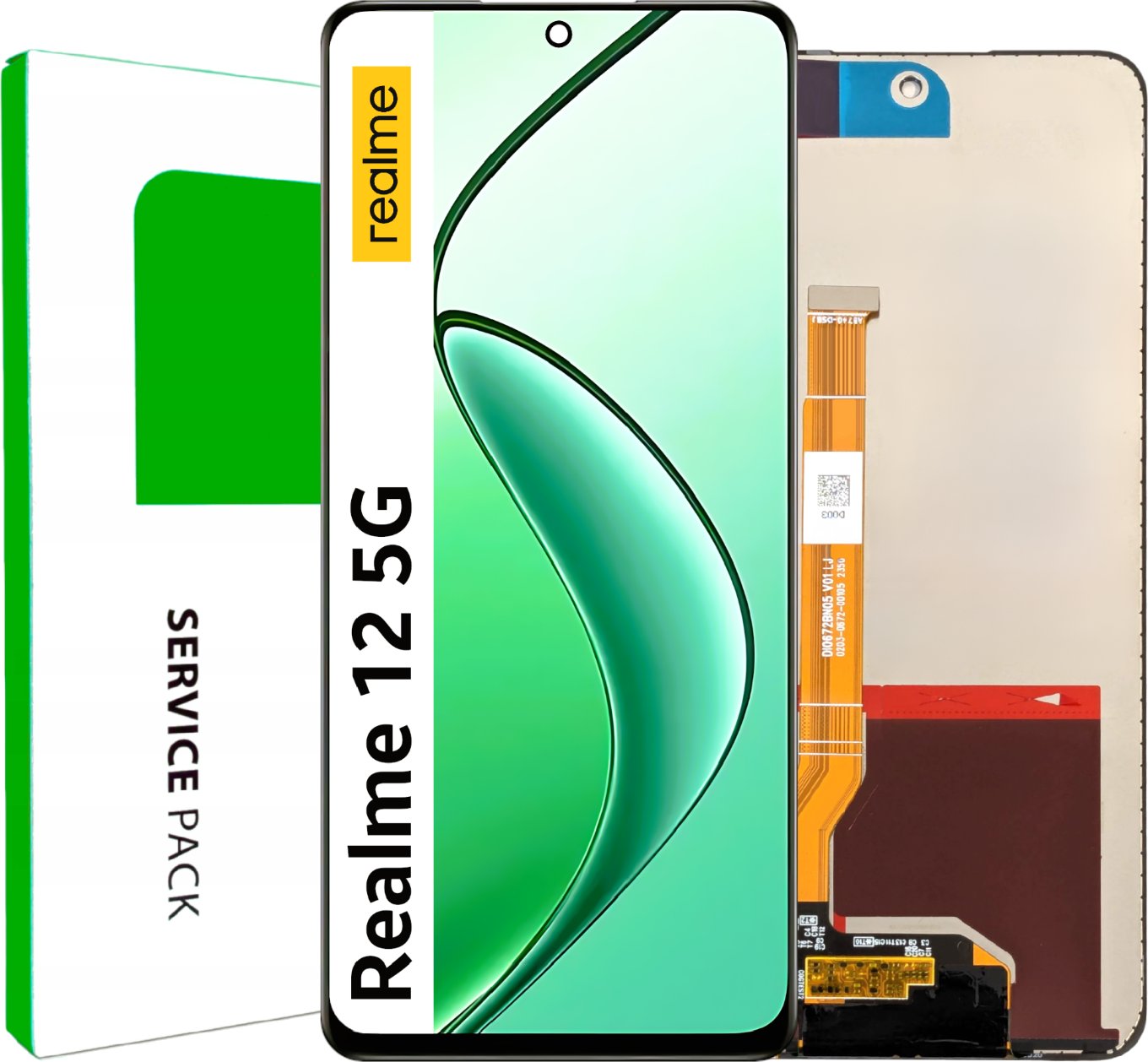 Wyświetlacz do Realme 12 5G Ekran LCD Oryginał Zila RMX3999 (5904858346486)