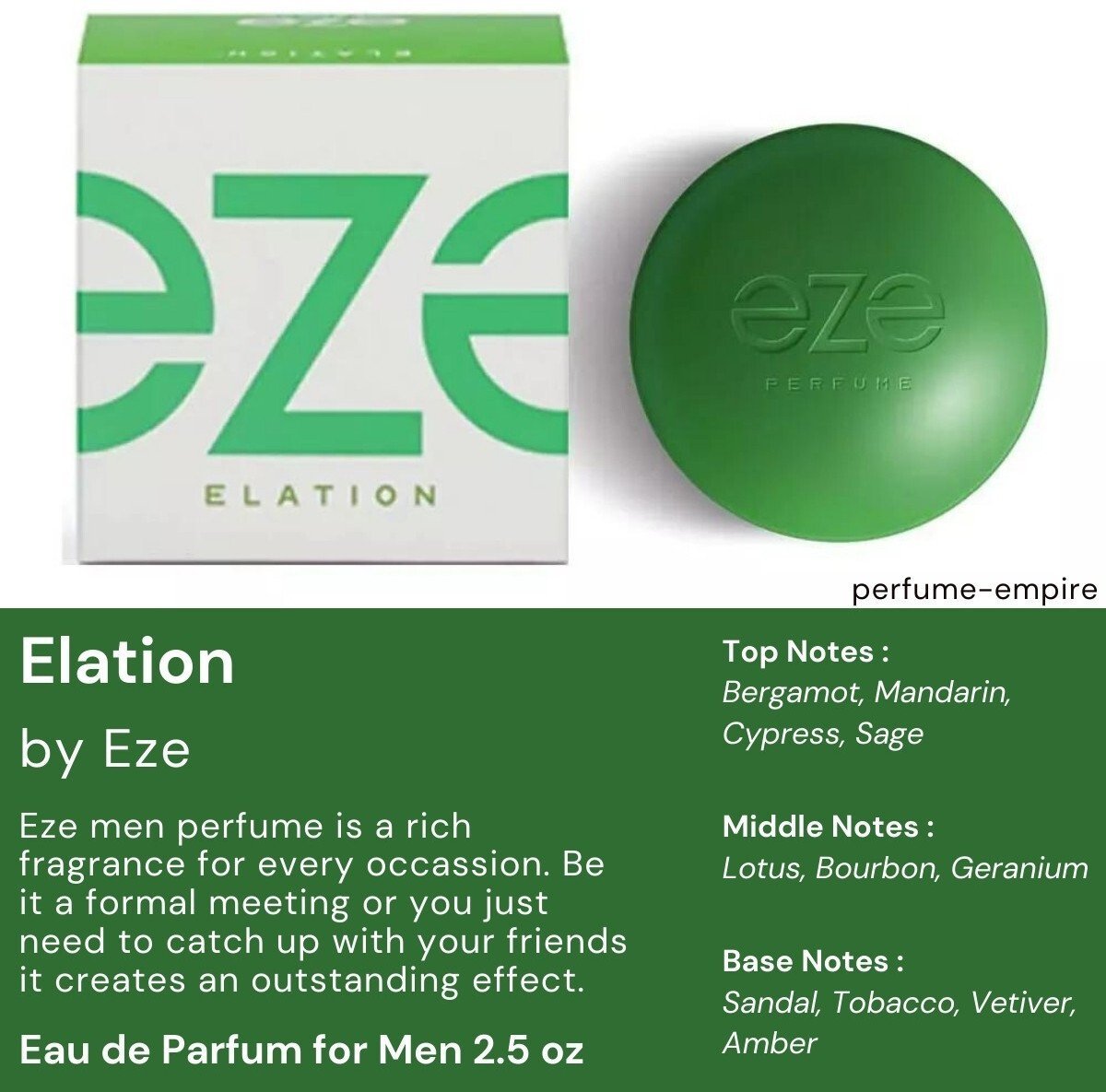 EZE Elation EDP spray 75ml