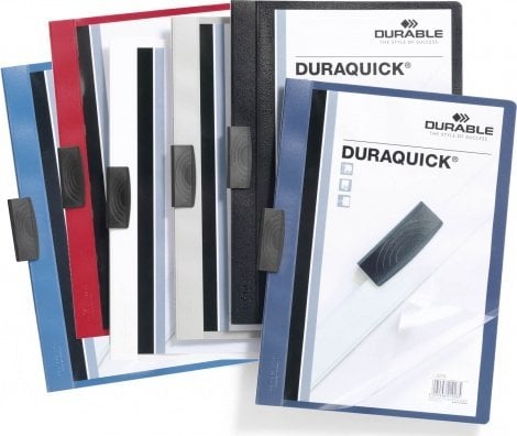 Durable Folder z klipsem Duraquick 1-20 kartek biały