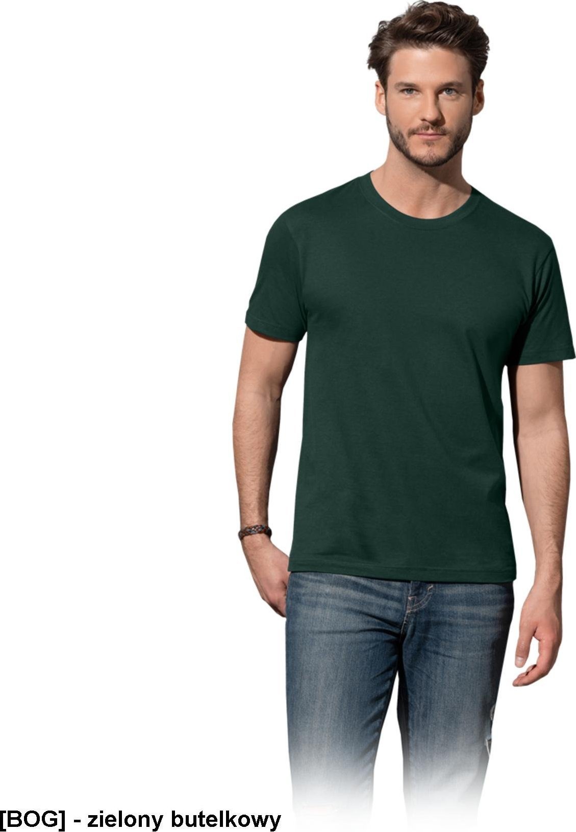 Stedman ST2100 - T-SHIRT męski - zielony butelkowy XL