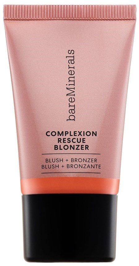 bareMinerals Complexion Rescue Blonzer bronzer i róż do policzków w kremie Kiss of Copper 15ml