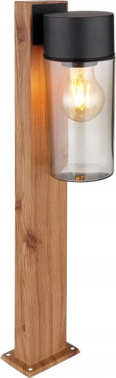 Globoeasterneurope Globo Etsi 31976 lampa stojąca ogrodowa IP44 1x40W E27 drewno/czarna