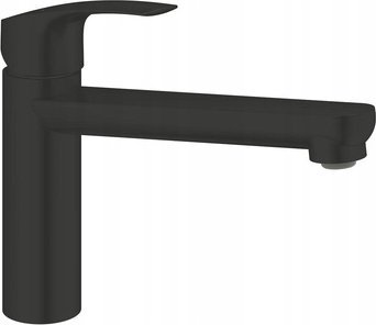 Bateria kuchenna Grohe Grohe jednouchwytowa bateria zlewozmywakowa DN 15 Eurosmart czarny mat 304632430