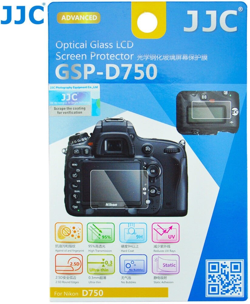 Osłona na obiektyw JJC Osłona LCD JJC Nikon D750 szkło