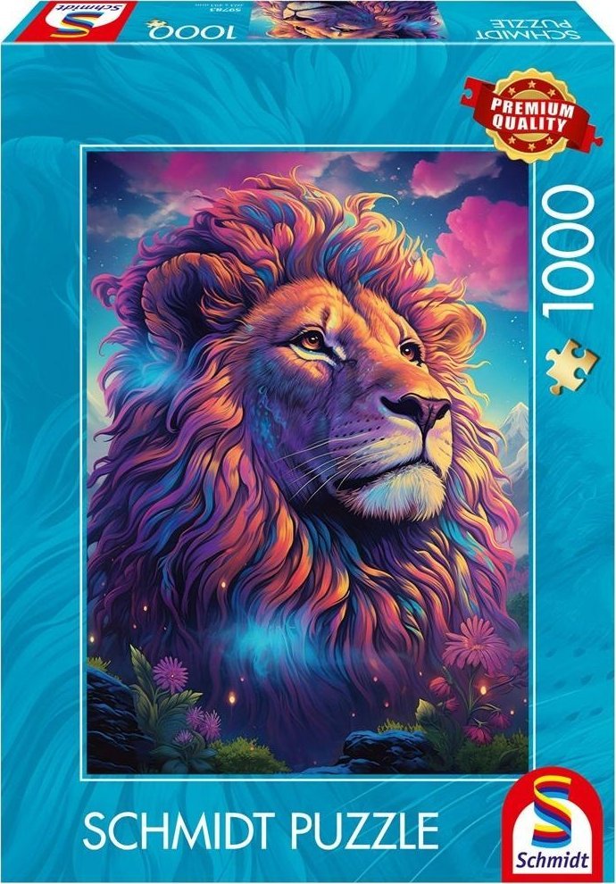 Puzzle PQ 1000 Majestatyczny lew G3