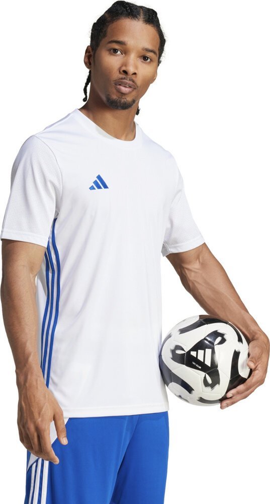 Adidas Koszulka męska adidas Tabela 23 Jersey biało-niebieska JI8824 L