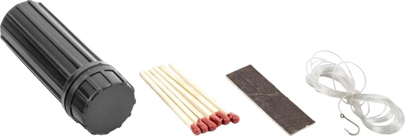 MFH MFH Pojemnik Survivalowy z Zapałkami i Krzesiwem uniwersalny