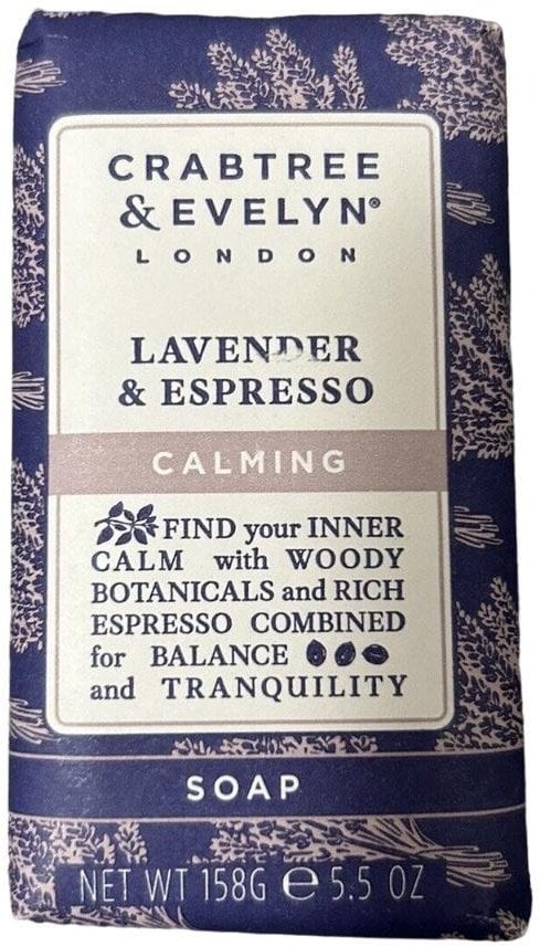 Nuxe Crabtree & Evelyn, Lavender & Espresso, Calming, Soap Bar, 158 g For Women