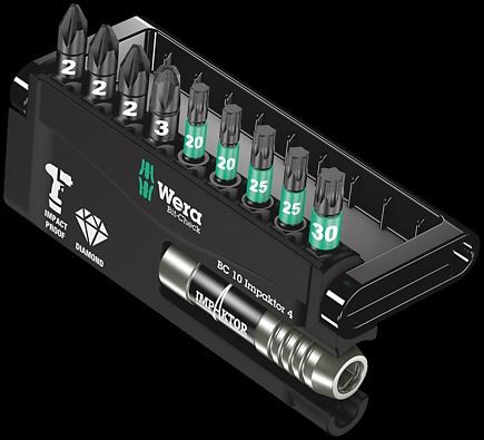 Wera Zestaw Bit-Check 10 Impaktor 4 10 elementów (05057417001)