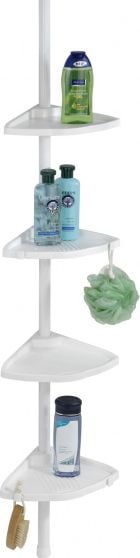 Koszyk prysznicowy Wenko narożny biały (twm_517265)