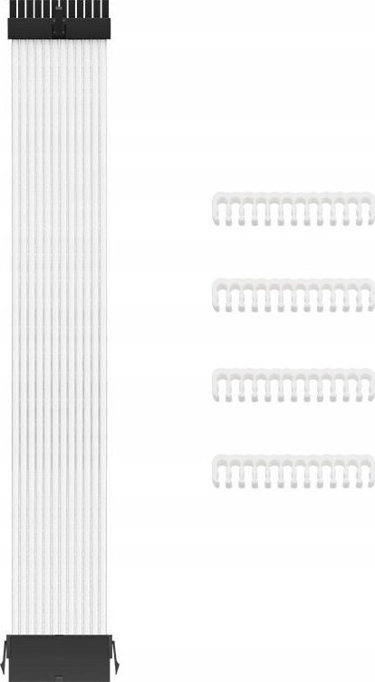 AsiaHorse Przedłużacz do zasilacza w oplocie 24 PIN do Płyty głównej 18 AWG AsiaHorse