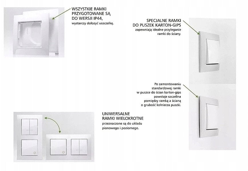 OPRAWA OŚWIETLENIOWA LED DOSB.01/11-SIMON54 Premium