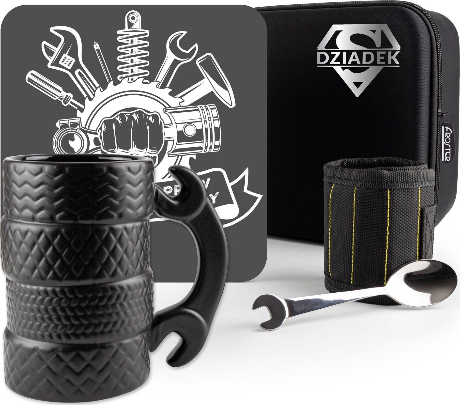 Zestaw Prezentowy dla Dziadka - Miłośnik motoryzacji -Prezent Dzień Dziadka