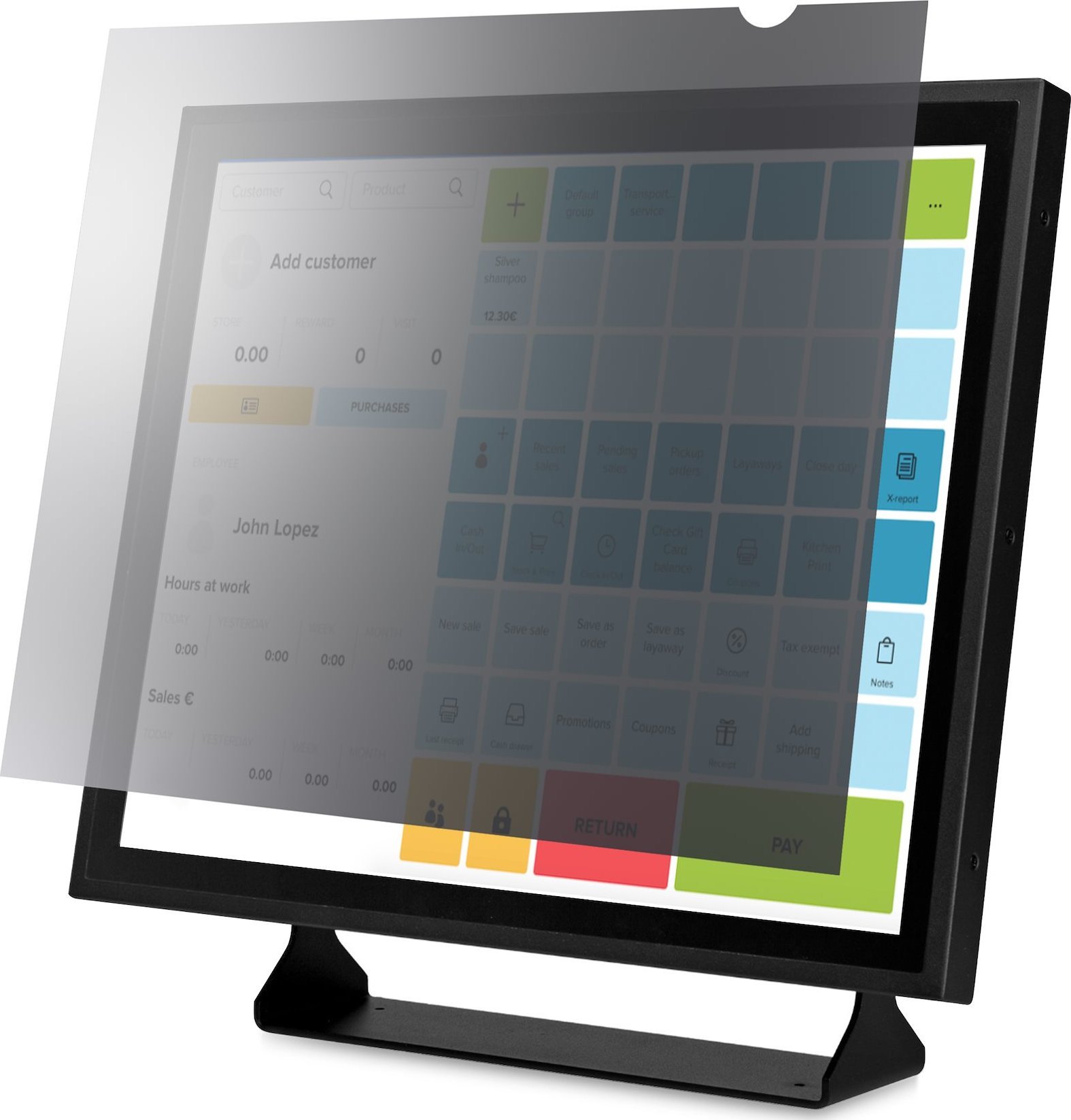 Filtr StarTech STARTECH.COM 48,26cm 19Zoll 5:4 monitor Blickschutzfilter Bildschirm Blickschutzfolie