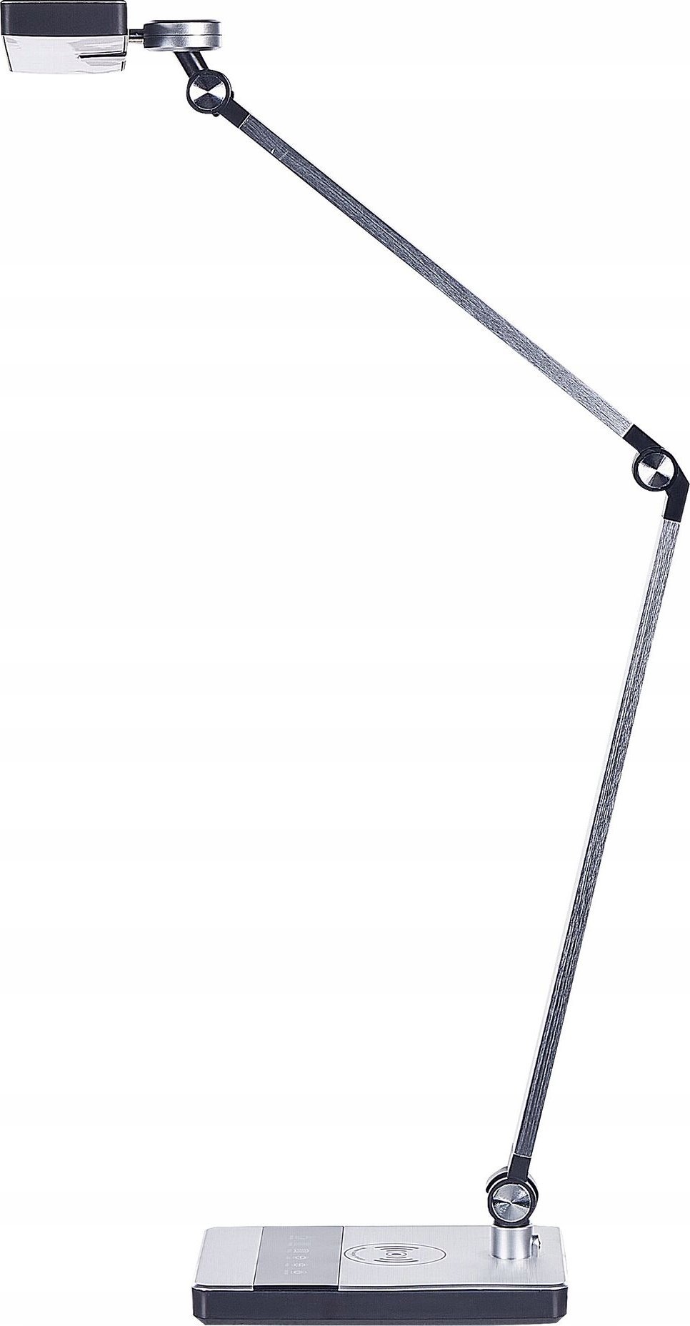 Lampka biurkowa Beliani srebrna (379067 Bel)