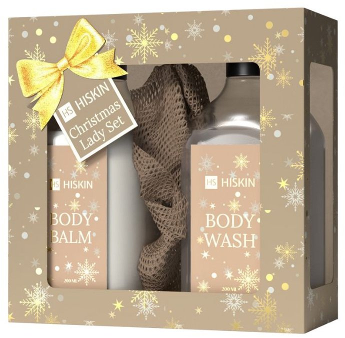 HiSkin Zest świecący Woman Żel+Balsam Beż+myjka