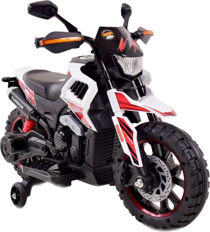 Import SUPER-TOYS NAJNOWSZY PIERWSZY AKUMULATOROWY MOTOREK CROSSOWY TURBON/DLS09
