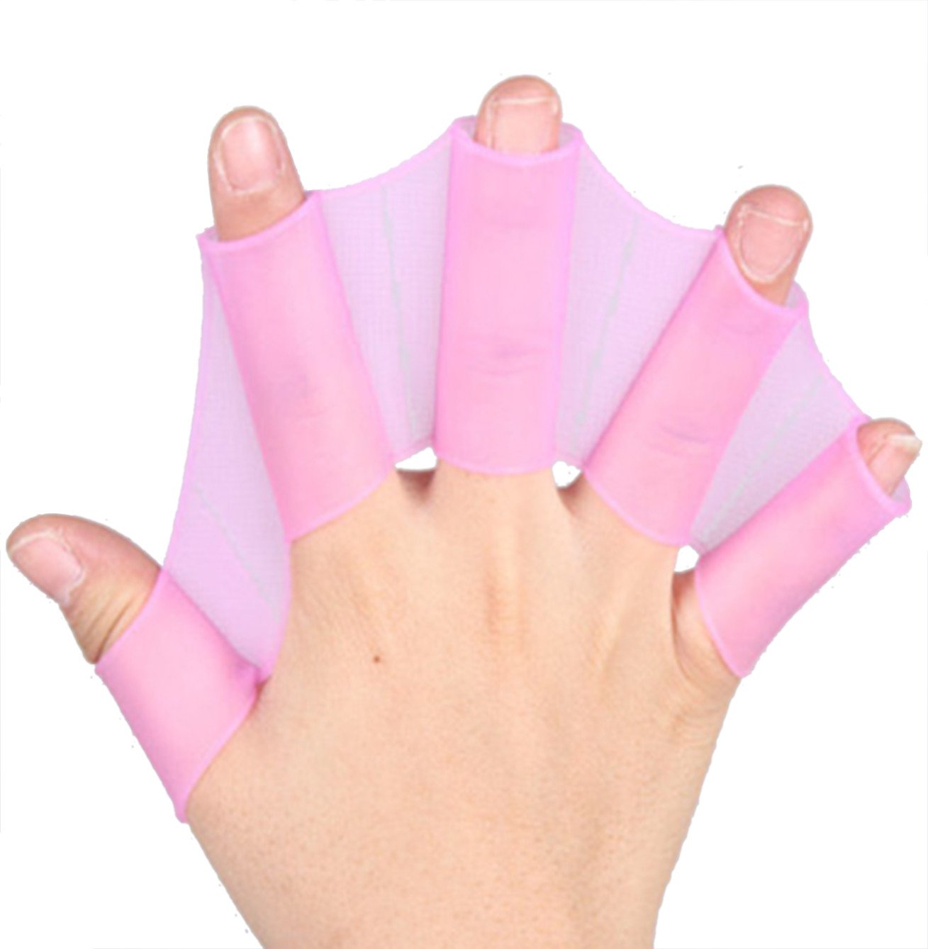 PŁETWY Błony na DŁONIE do PŁYWANIA Rękawiczki PARA