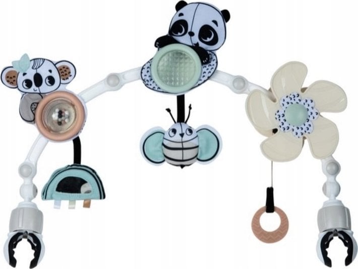 Tiny Love Łuk muzyczny z zabawkami czarno-biały