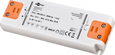 Goobay Zasilacz/Transformator do LED 12 V (DC)/50 W
