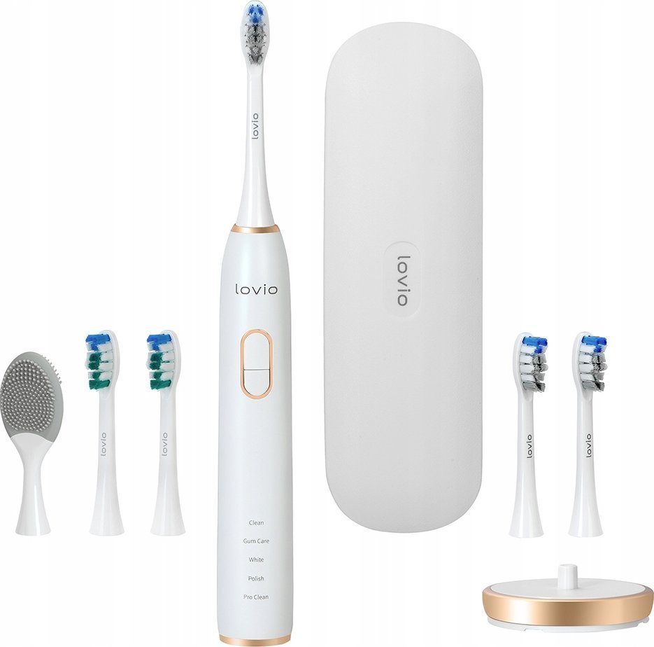 Lovio Szczoteczka elektryczna soniczna SonicProtect PRO biała