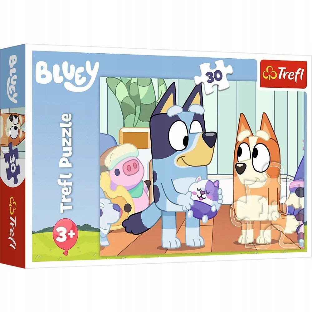 Trefl Puzzle Z Bluey zawsze jest wesoło 30 elementów