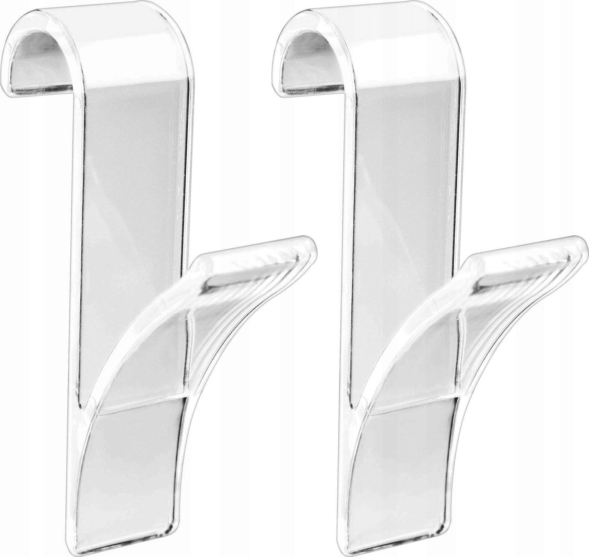 Wenko Wieszak na kaloryfer transparentny, 2 sztuki