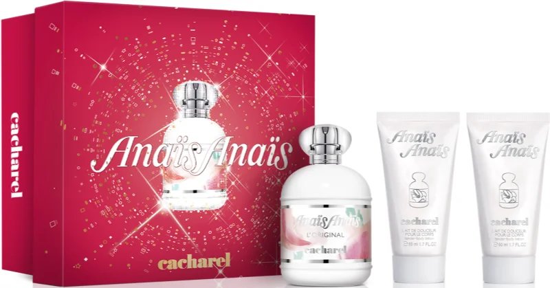 Cacharel Anais Anais L'original Mleczko Do Ciała 50Ml + Mleczko Do Ciała 50Ml + Woda Toaletowa - 100Ml