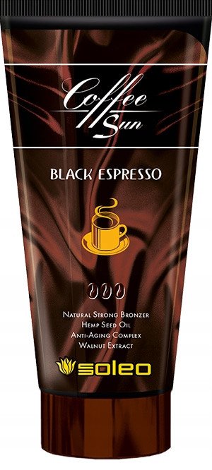 Soleo Coffee Sun Black Espresso Bronzer Z Przyspieszaczem 150ml