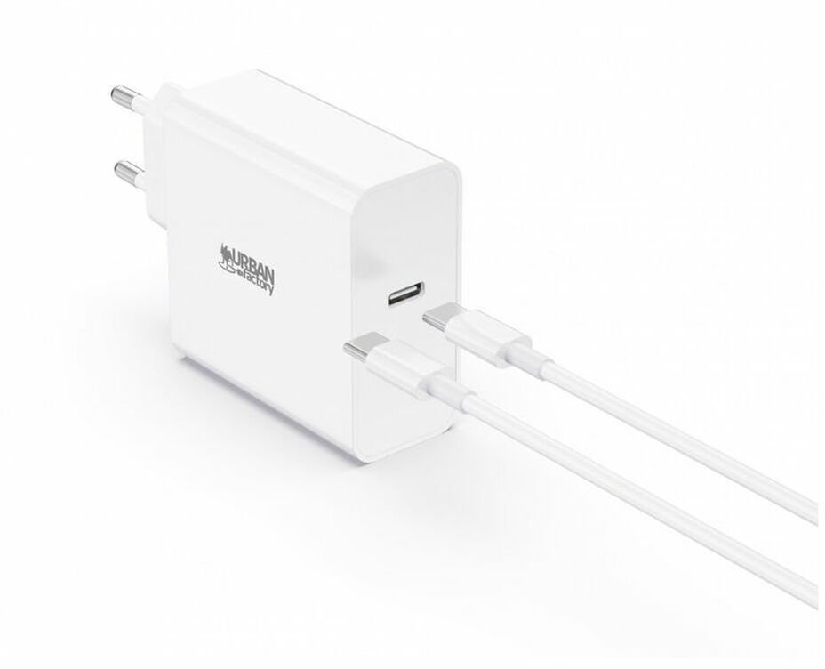 Powerbank XXX_Urban Factory (Urban) Przenośna ładowarka PSC65UF (2 m) Biały