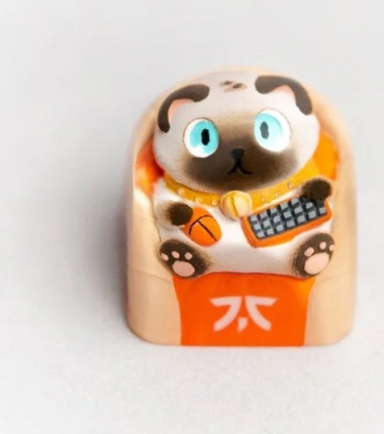 Triton Fnatic Artisan Keycap Loeya - orange