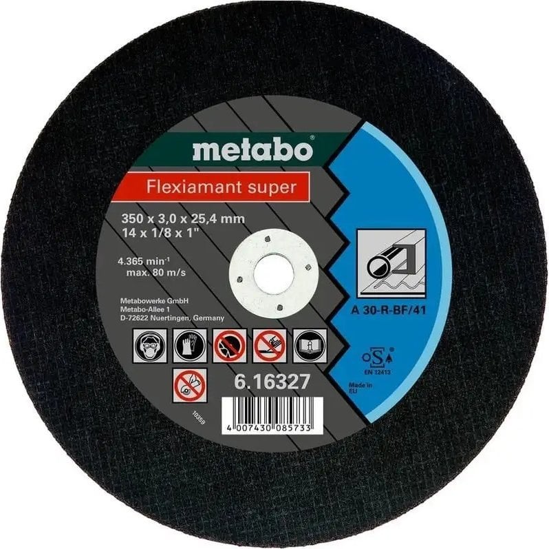 Metabo TARCZA TNACA FLEXIAMANT SUPER A 30-R 3503,025,4 MM DO STALI