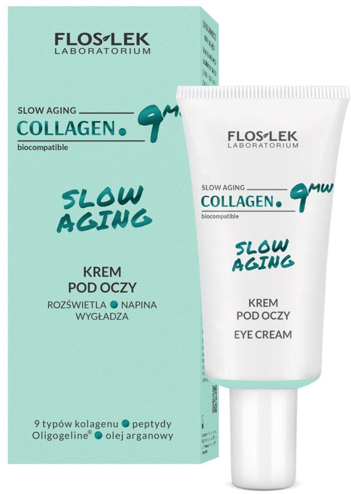 Floslek Collagen.9MW Slow Aging krem pod oczy 30ml