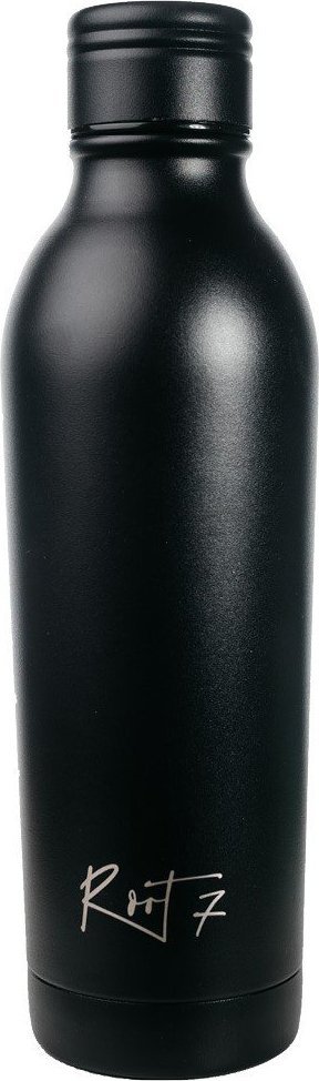 Root7 Butelka termiczna Jet Black