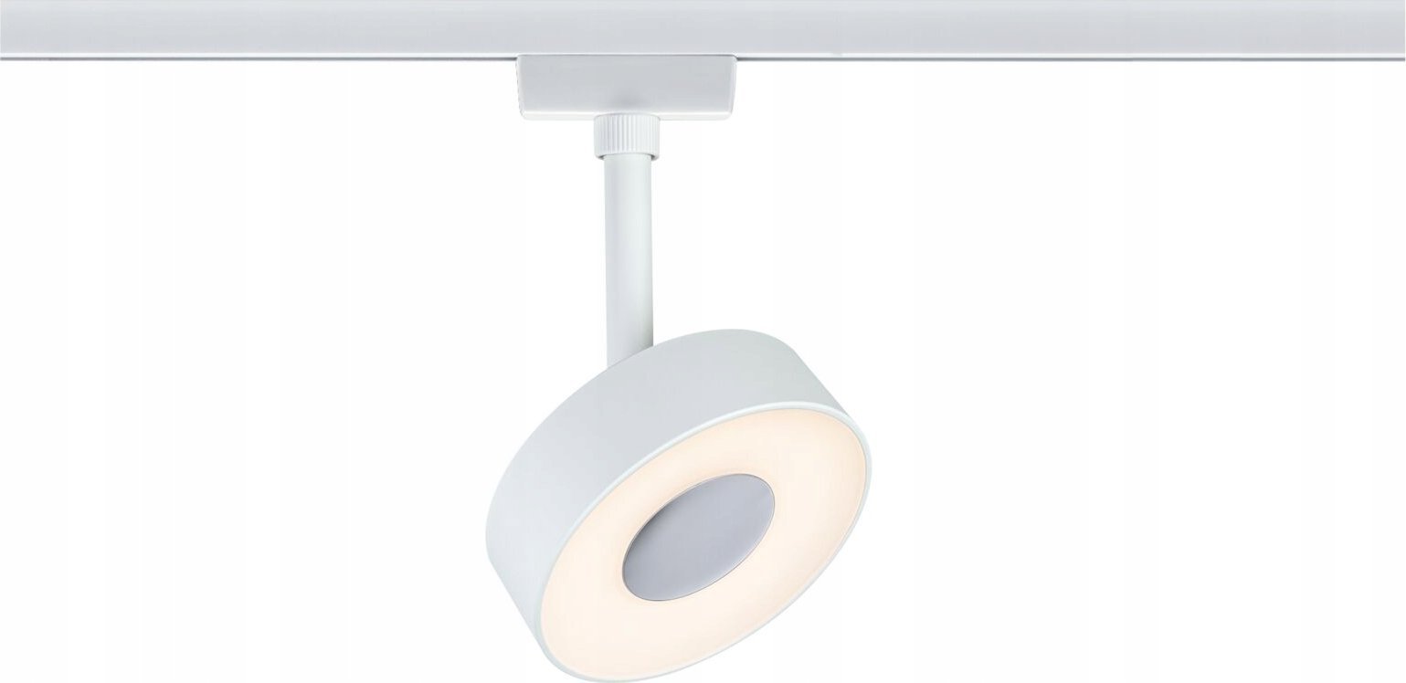 Paulmann Reflektor na szynoprzewód URail CIRCLE LED DIM 5W 160lm 3000K 230V biały matowy/ metal